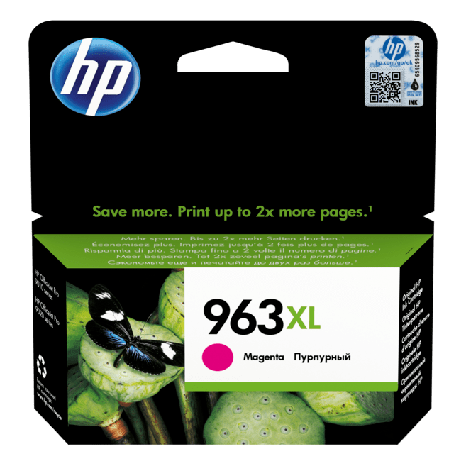 HP 963XL Original Ink Cartridge for HP OfficeJet Pro 9010, 9013, 9020, 9023 All In One Printers atomoffice