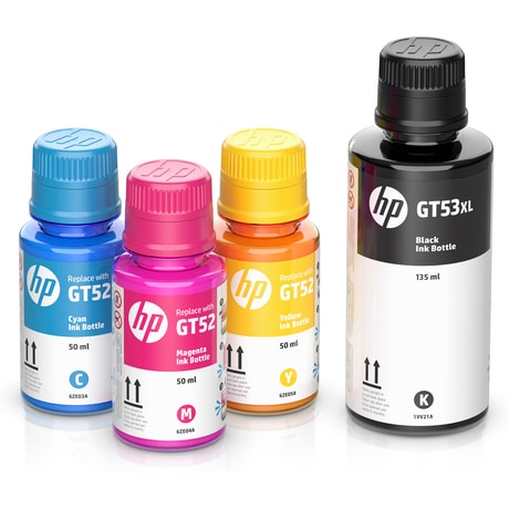 HP GT53XL and GT52 Original Ink Bottle