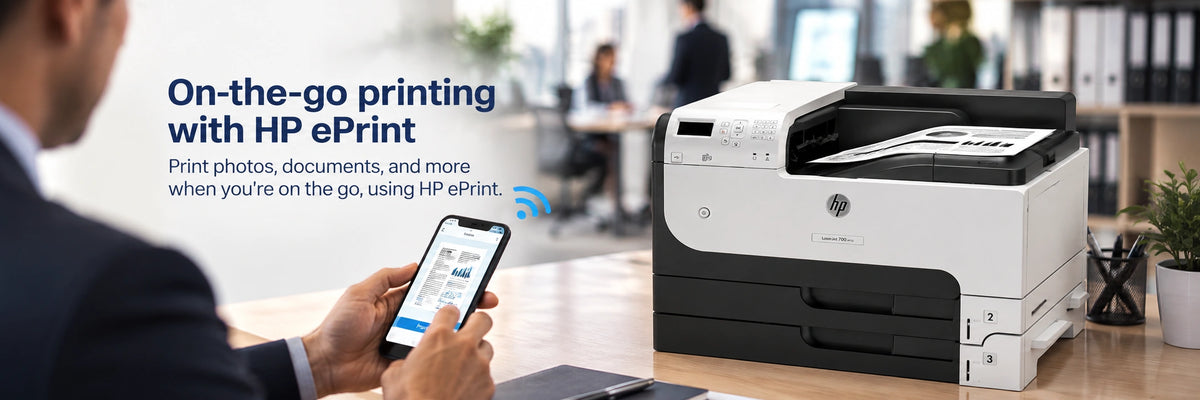 HP LaserJet Enterprise M712dn A3 Mono Laser Printer — view 4