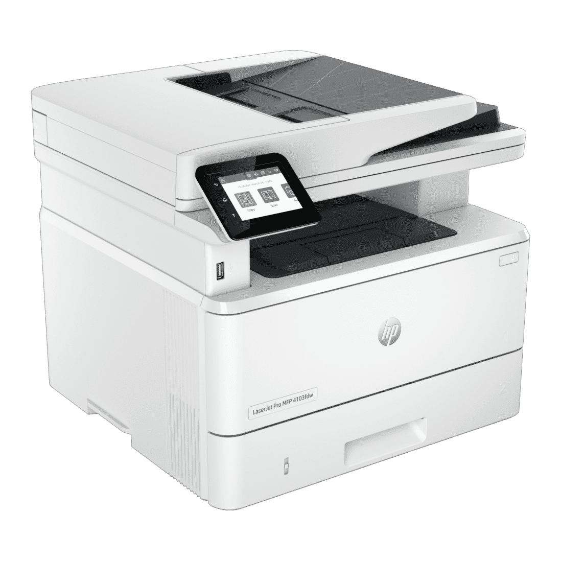 HP LaserJet Pro MFP 4103fdn Printer atomoffice