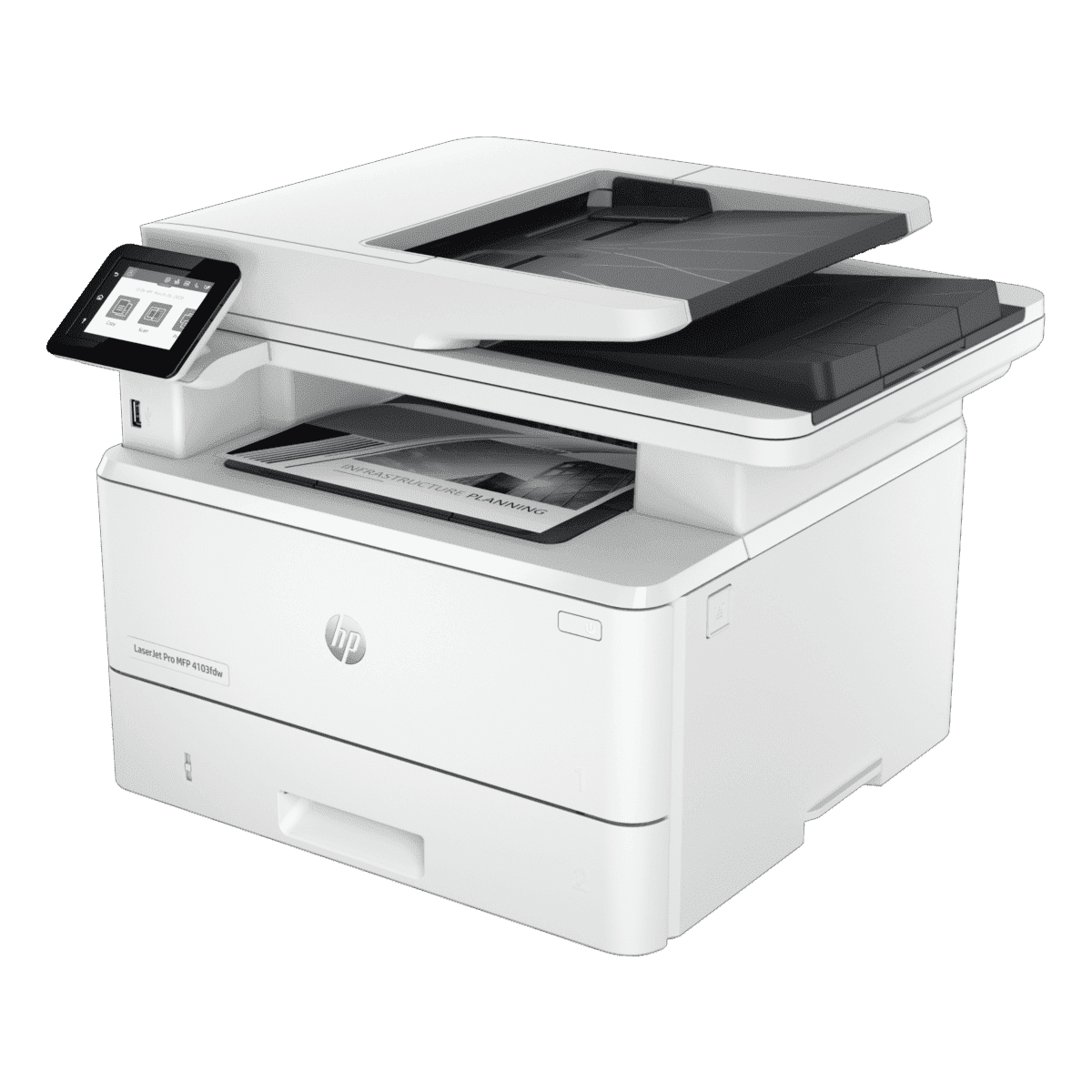 HP LaserJet Pro MFP 4103fdn Printer atomoffice