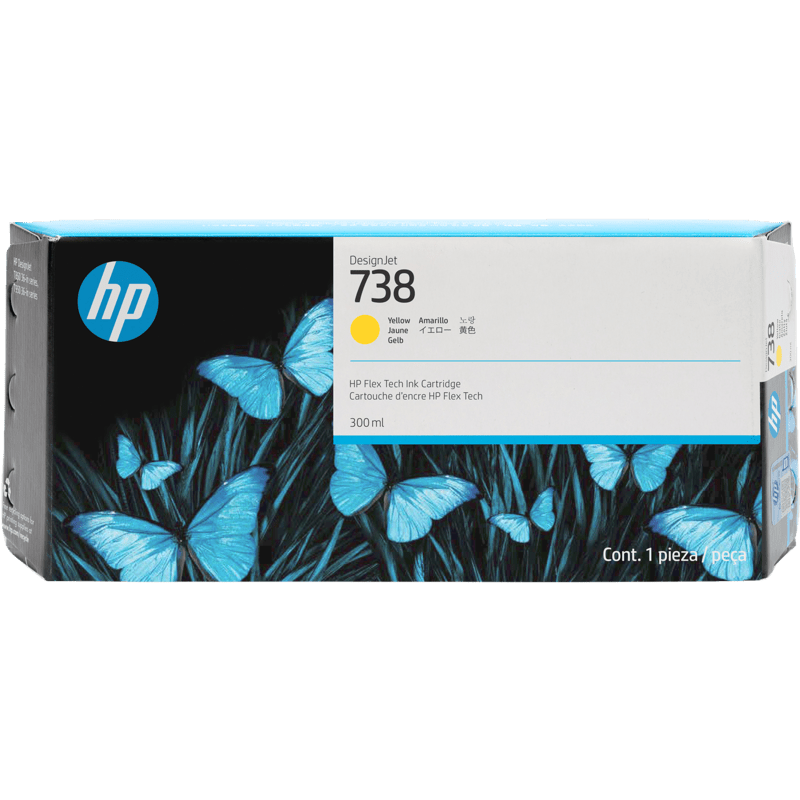 HP 738 300ml DesignJet Original Ink Cartridge