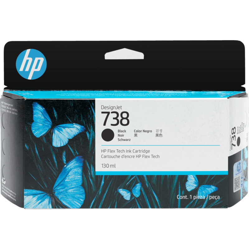 HP 738 130ml DesignJet Original Ink Cartridge