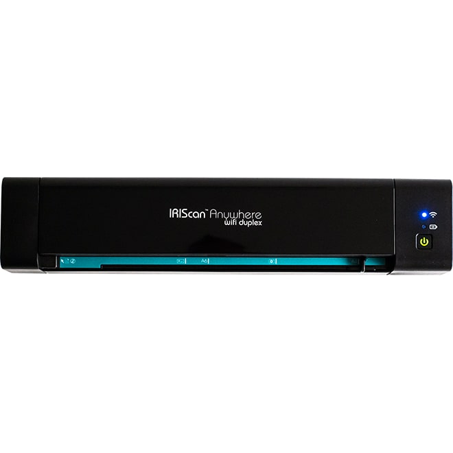 IRIScan Anywhere 6 WiFi Duplex Portable Wireless Scanner atomoffice