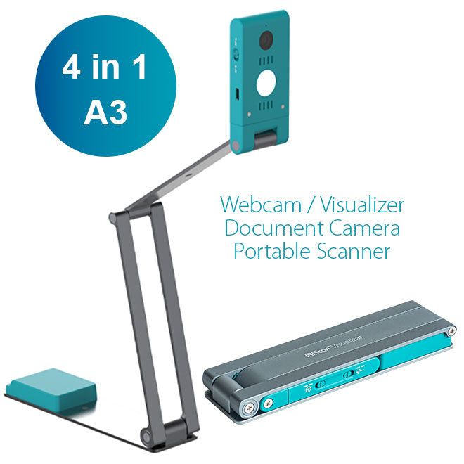 IRIScan Visualizer 7 4K A3 Document Camera and Visualizer atomoffice