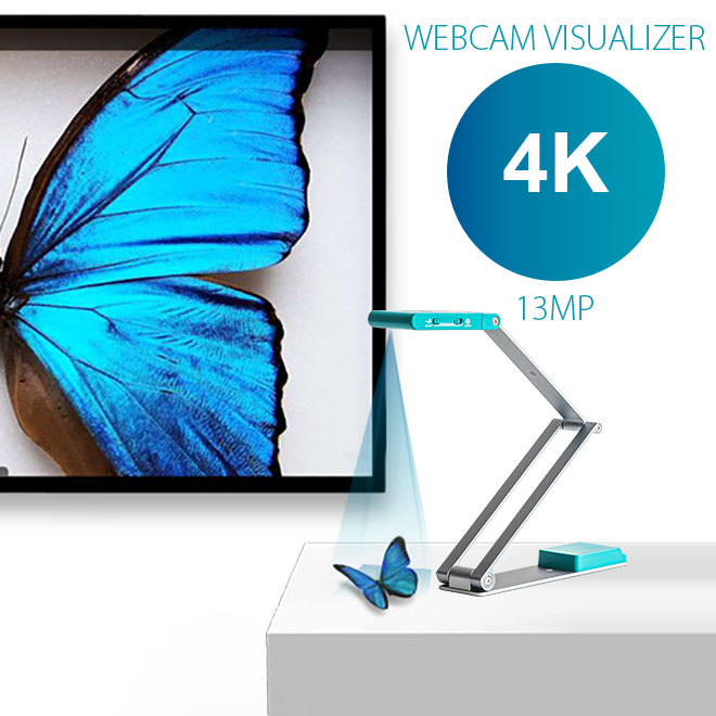 IRIScan Visualizer 7 4K A3 Document Camera and Visualizer atomoffice