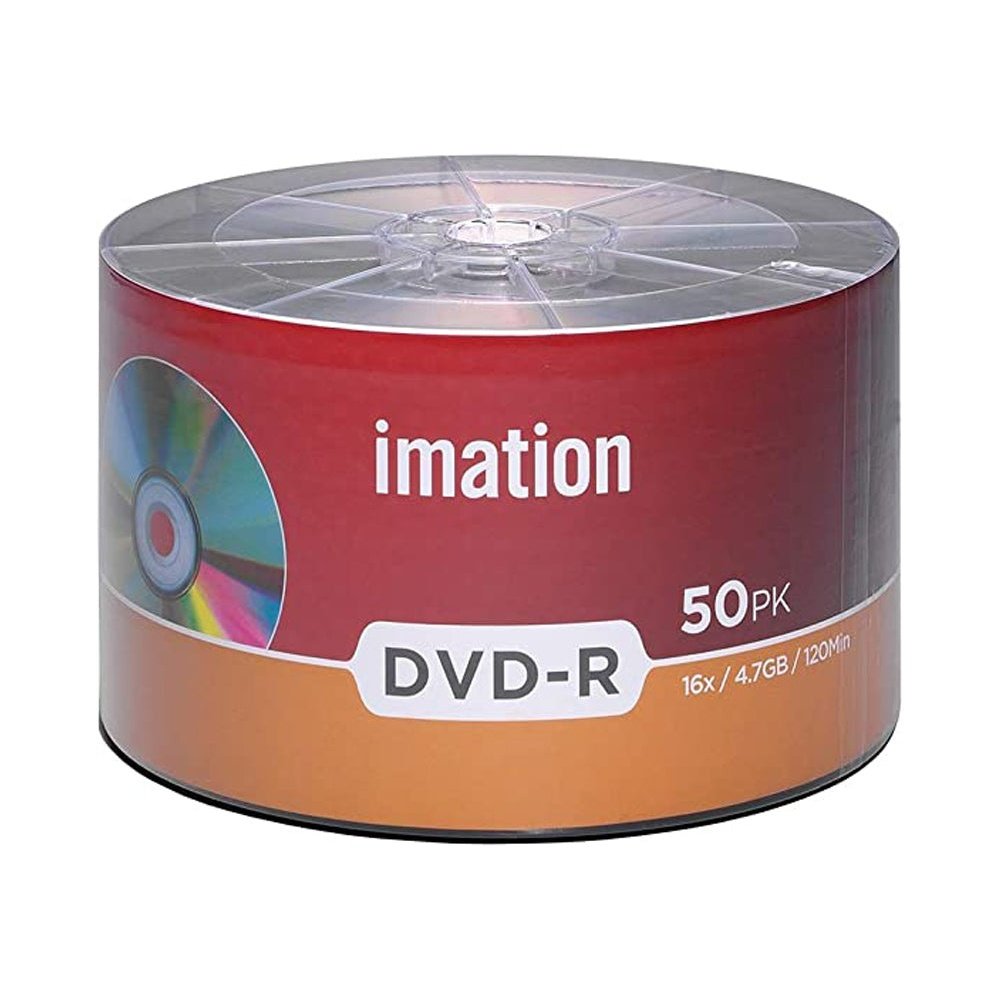 Imation DVD-R 4.7GB 16X Shrink pack - 50 pc/pack