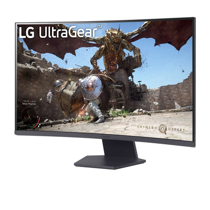 LG UltraGear™ 32GS60QC-B 32&quot; QHD 180Hz Curved Gaming Monitor