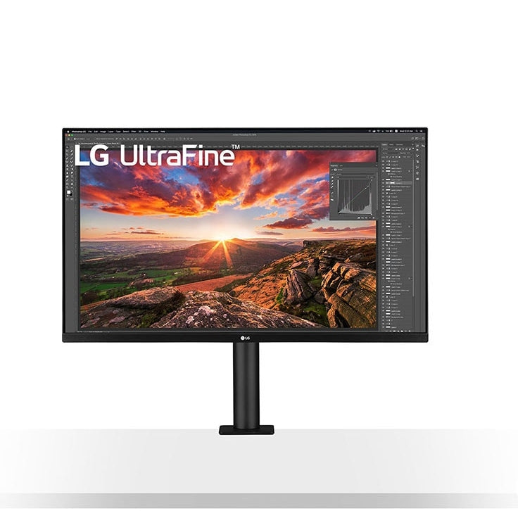 LG 32" 32UN880-B Flat UHD Monitor IPS panel 60Hz- DP,HDMI