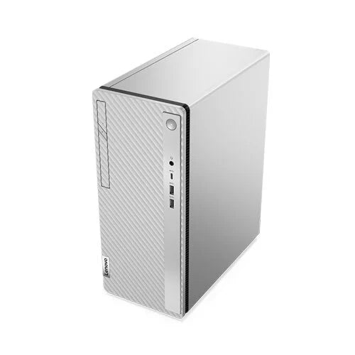 Lenovo IdeaCentre 5 14IAB7 Desktop Computer, Intel Core i5-12400, 8GB DDR4 RAM, 1TB HDD, Integrated Intel UHD Graphics 730, English (UK) USB Calliope KB &amp; Mouse/ Black, DOS, Cloud Grey