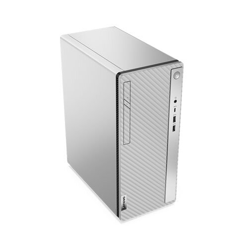 Lenovo IdeaCentre 5 14IAB7 Desktop Computer, Intel Core i5-12400, 8GB DDR4 RAM, 1TB HDD, Integrated Intel UHD Graphics 730, English (UK) USB Calliope KB &amp; Mouse/ Black, DOS, Cloud Grey