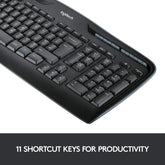 Logitech MK330 Wireless Keyboard and Mouse Combo