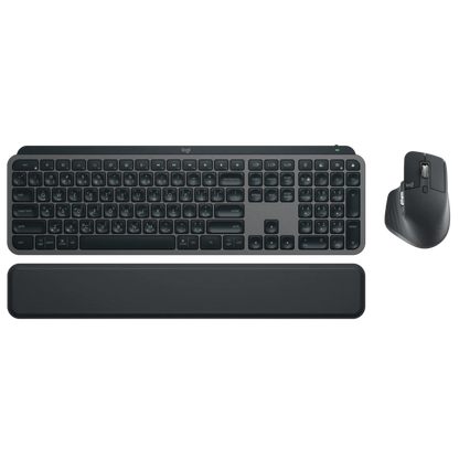 Logitech MX Keys S Keyboard+Mouse Combo 104 Keys Wireless 10 meters , Bluetooth atomoffice