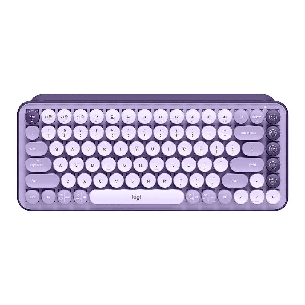 Logitech Pop Keys Mechanical Keyboard 84 Keys Wireless 10 meters , Bluetooth Tactile Switch atomoffice