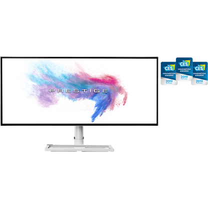 MSI 34&quot; Prestige PS341WU Flat 5K2K WUHD Monitor, Nano IPS 60Hz - HDMI,DP,USB C atomoffice
