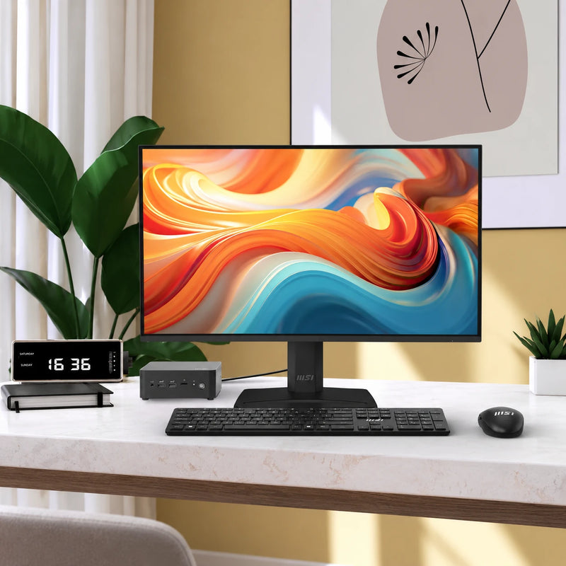 MSI PRO MP242 E14C 24" FHD Monitor, 144Hz IPS, USB-C
