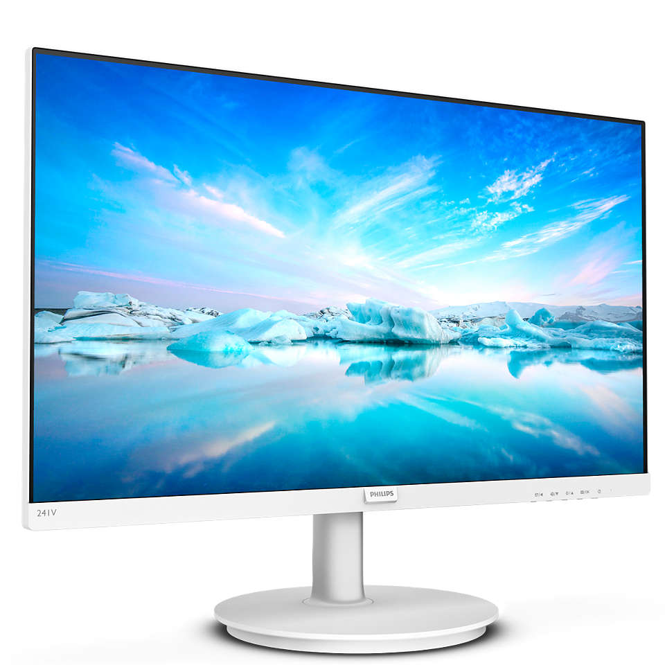 Philips 24" 241V8W Flat FHD Monitor, IPS Panel 75Hz- HDMI atomoffice