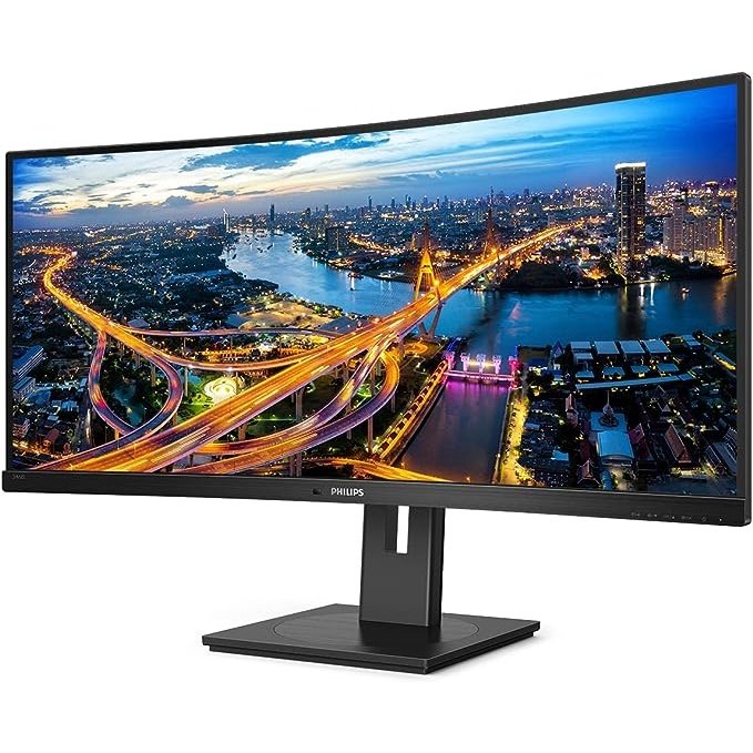 Philips 34&quot; 346B1C Ultrawide Curved UWQHD Monitor VA panel 100Hz- DP,HDMI,USB