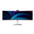 Philips 49" 49B2U5900CH Curved SuperWide 4K DQHD Monitor, VA LCD Panel 75Hz- DP,HDMI,USB-C with built in webcam and speaker atomoffice