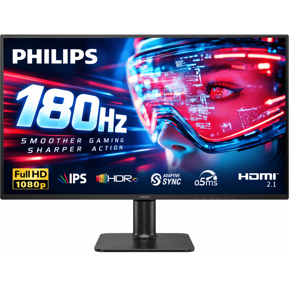 Philips G2200 series FHD IPS Flat Gaming Monitor, 180Hz, 0.5ms MPRT - HDMI 2.1, DP atomoffice