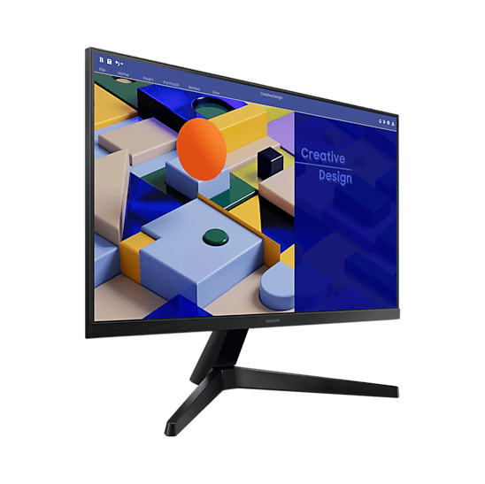 Samsung 22&quot; LS22C310-S3 S31C Essential Full HD Flat Monitor, IPS Panel, 75Hz, Borderless Design, AMD FreeSync