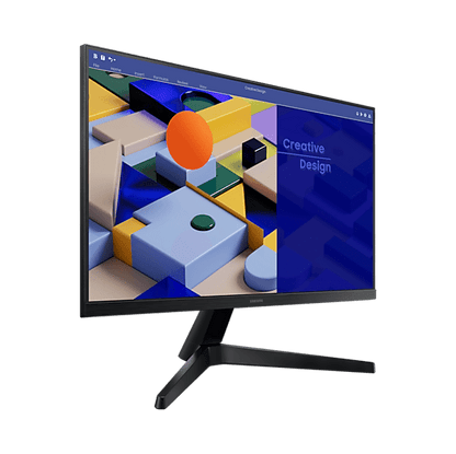 Samsung 22&quot; LS22C310-S3 S31C Essential Full HD Flat Monitor, IPS Panel, 75Hz, Borderless Design, AMD FreeSync