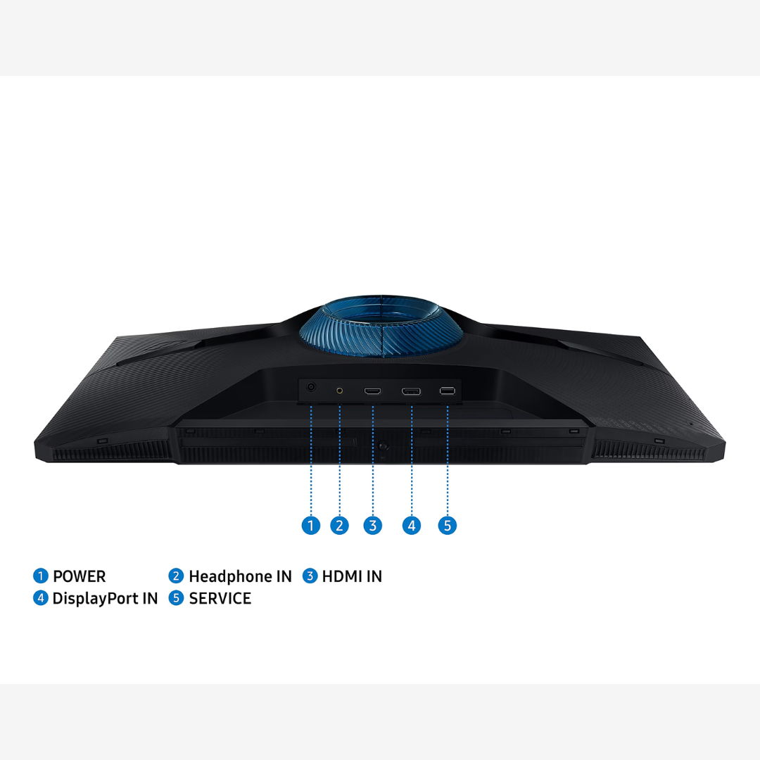 Samsung Odyssey G3 G30D FHD Gaming Monitor, VA Panel 180Hz, 1ms - HDMI, DisplayPort atomoffice
