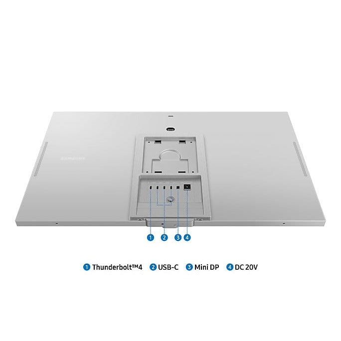 Samsung 27&quot; LS27C902 Flat WUHD Monitor, IPS 60Hz - DP, Thunderbolt, Built-in Speaker and Webcam atomoffice