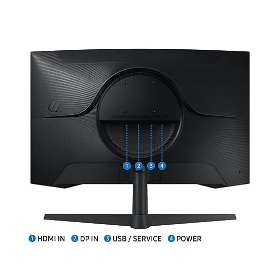 Samsung 27&quot; LS27CG552EMXUE QHD Curved Monitor VA Panel 165 Hz - HDMI, DP atomoffice