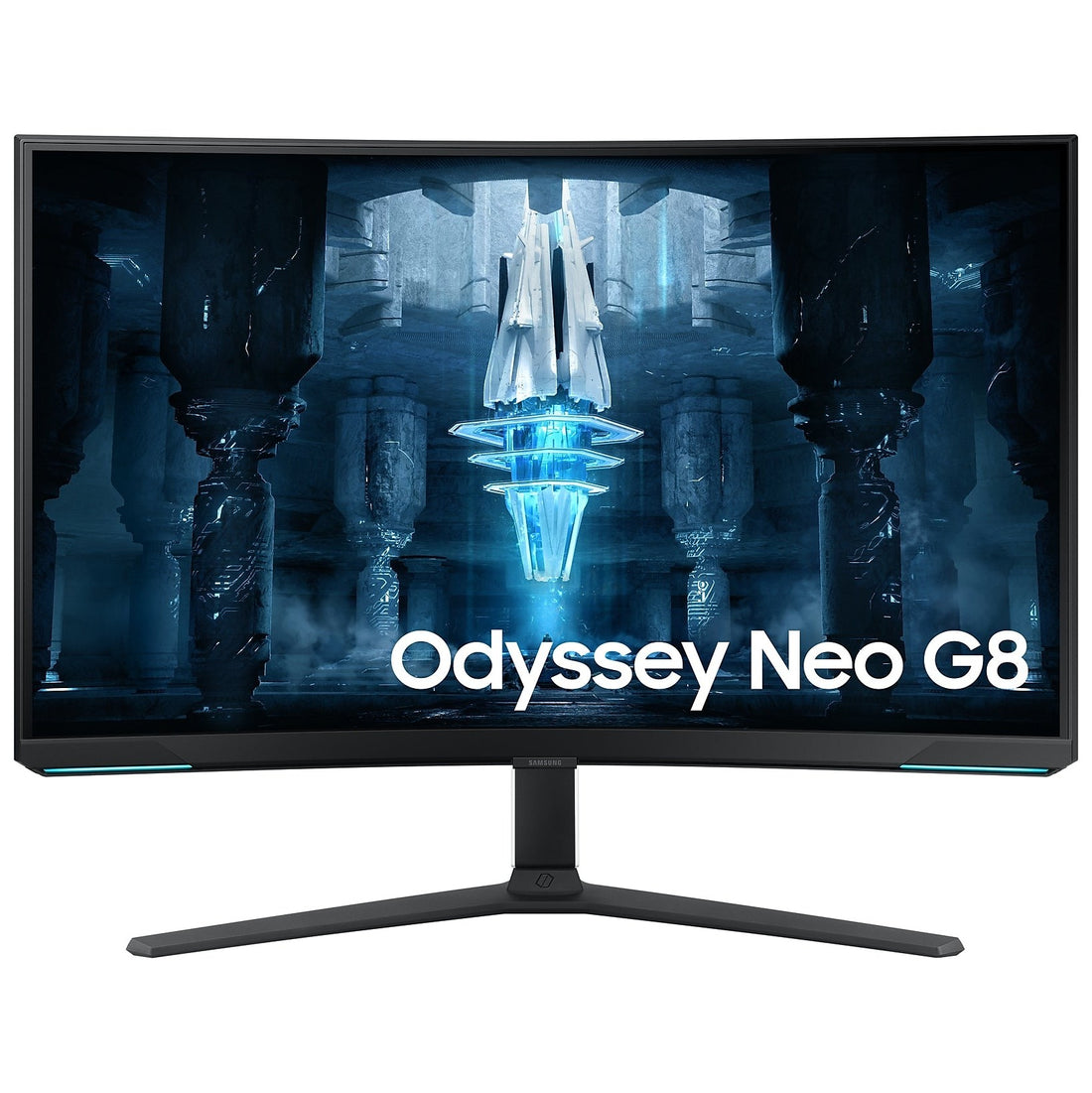 Samsung 32&quot; LS32BG850NMXUE Odyssey Neo G8 Curved UHD Gaming Monitor 1MS-240Hz, Quantum Mini-LED