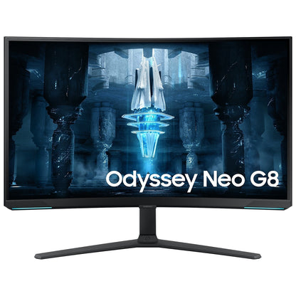 Samsung 32&quot; LS32BG850NMXUE Odyssey Neo G8 Curved UHD Gaming Monitor 1MS-240Hz, Quantum Mini-LED