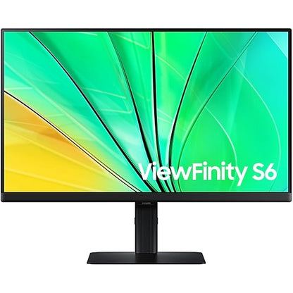 Samsung 32&quot; LS32D606EAMXUE ViewFinity S6 Flat QHD Monitor 5MS-100Hz, HDR10 , HDMI,DP,USB Hub