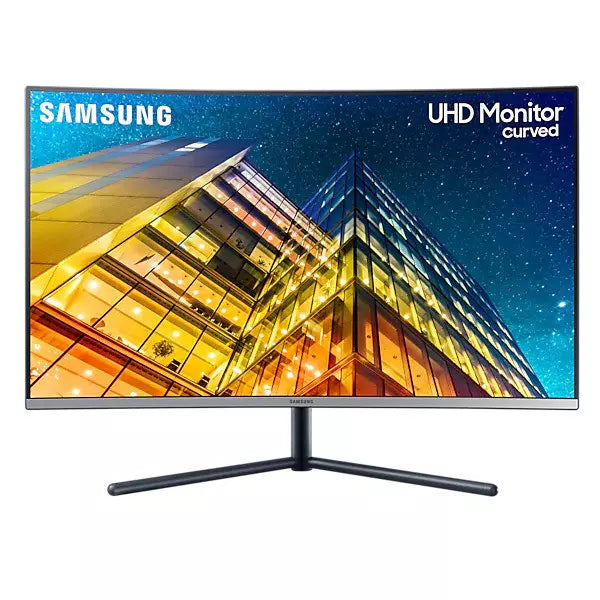 Samsung 32" LU32R590 UHD Curved Monitor, VA Panel, 60Hz - HDMI, DisplayPort