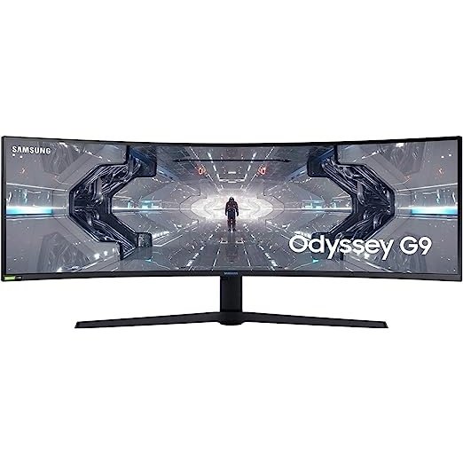 Samsung Odyssey G9 49&quot; LC49G95 QHD Ultrawide Dual Curved QLED Gaming Monitor 1000R Curvature