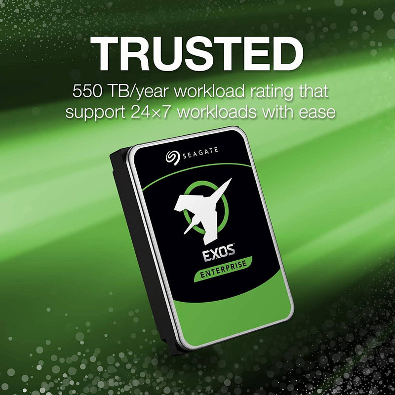Seagate Exos 7E10 Enterprise Hard Drive – SATA 512e/4Kn FastFormat