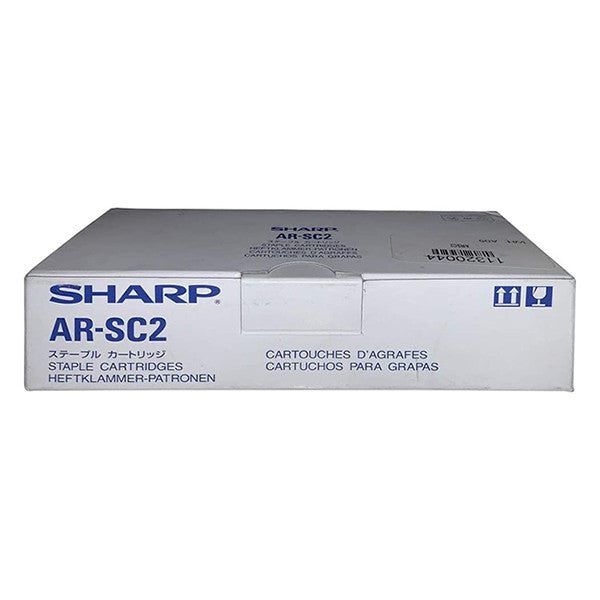 Sharp AR-SC2 Original Saddle-Stitch Staple Cartridge for Sharp MX-FN29, BP-FN29 Saddle Stitch Finishers (3 × 5,000 Staples)