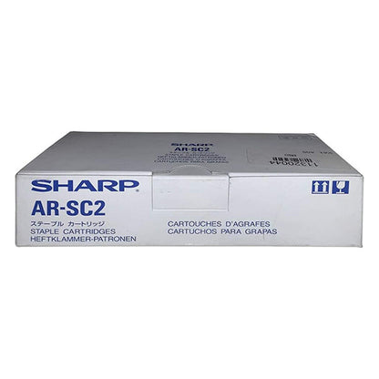 Sharp AR-SC2 Original Saddle-Stitch Staple Cartridge for Sharp MX-FN29, BP-FN29 Saddle Stitch Finishers (3 × 5,000 Staples)