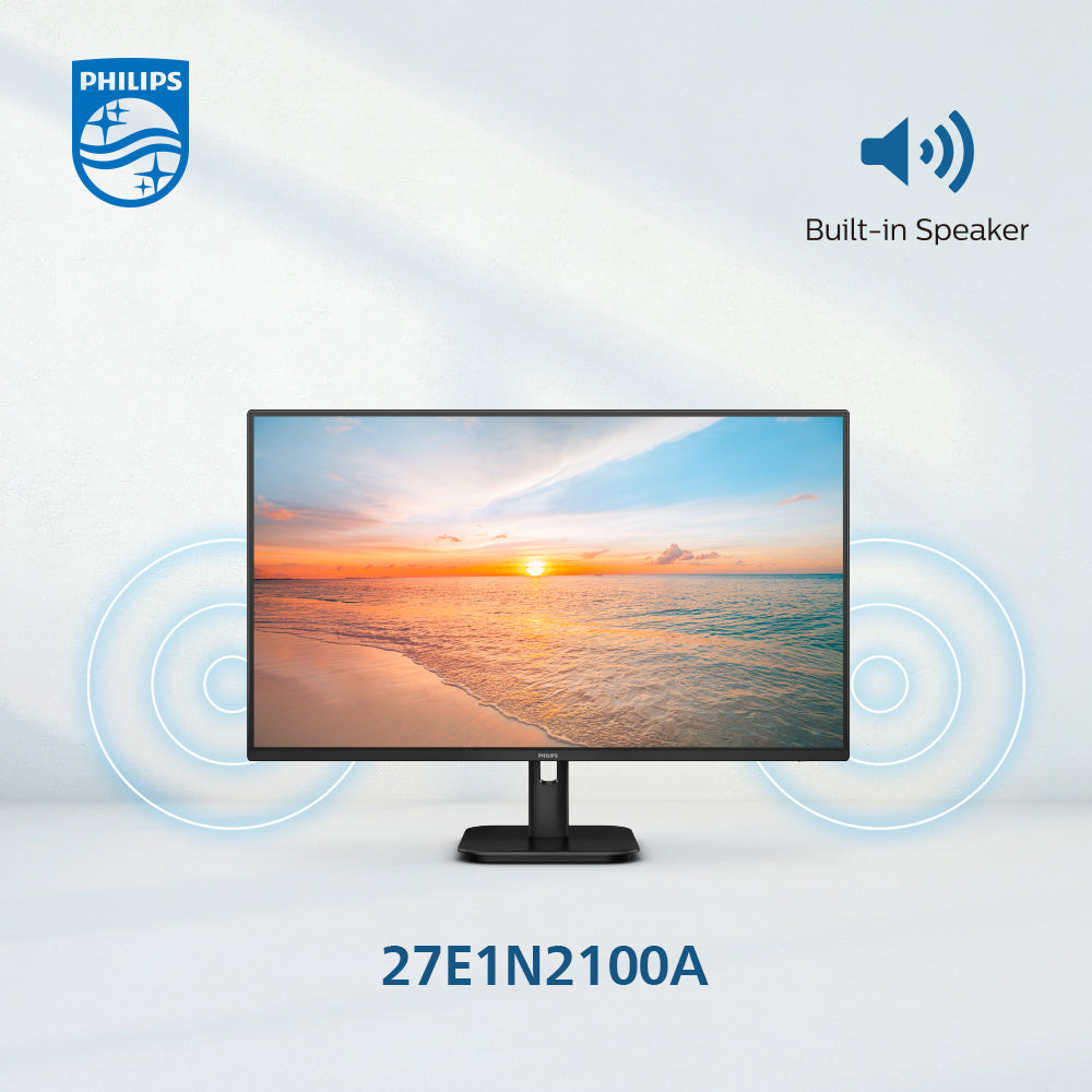 Philips 27" 27E1N2100E Flat FHD Monitor IPS panel 120Hz- DP, HDMI atomoffice