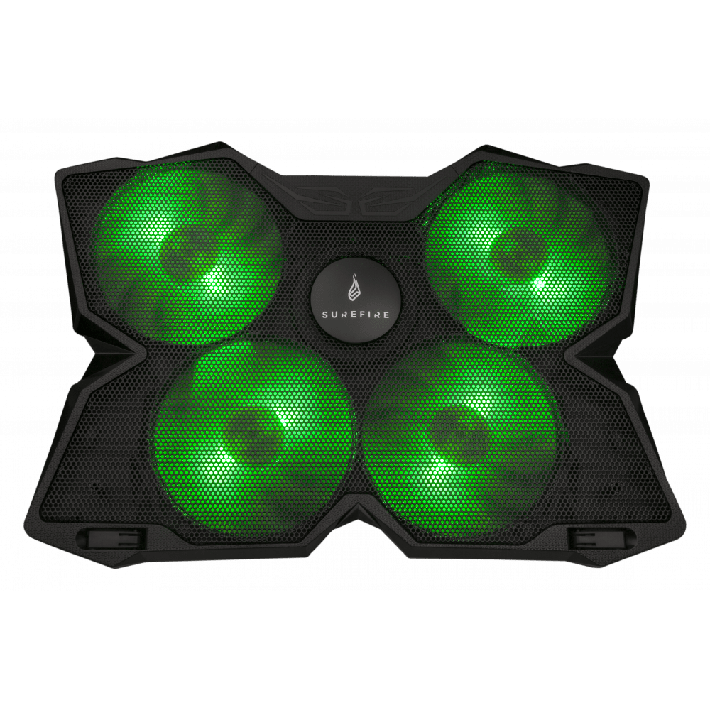 SureFire Bora Gaming Laptop Cooling Pad Green atomoffice