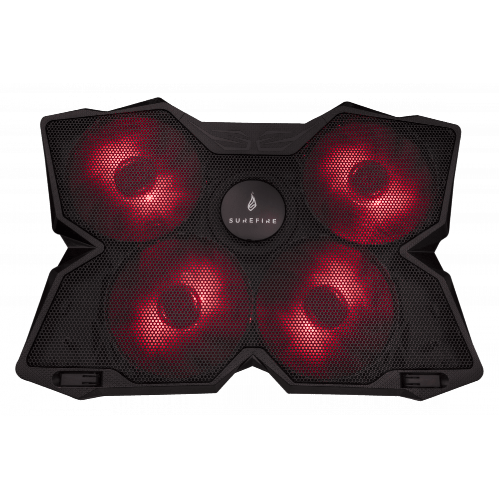 SureFire Bora Gaming Laptop Cooling Pad Red atomoffice