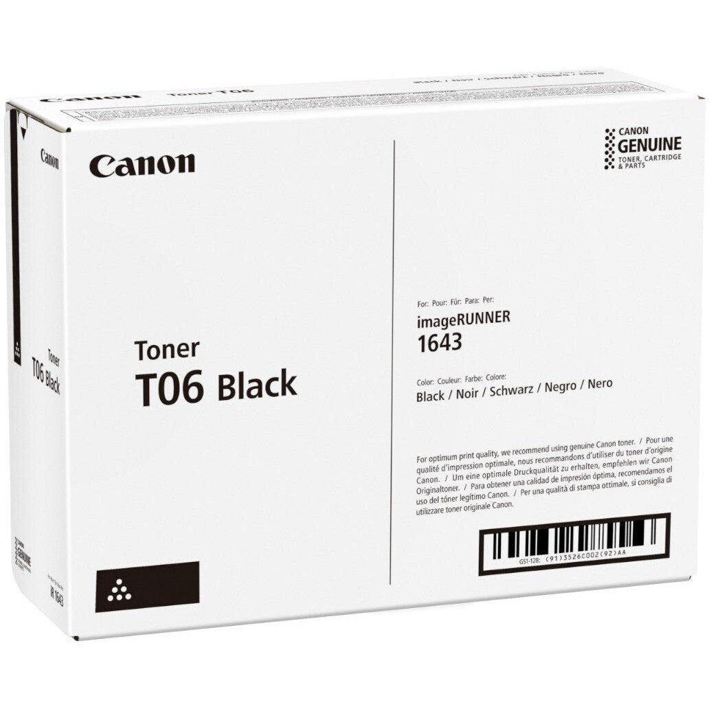 Canon T06 Black Original Toner Cartridge