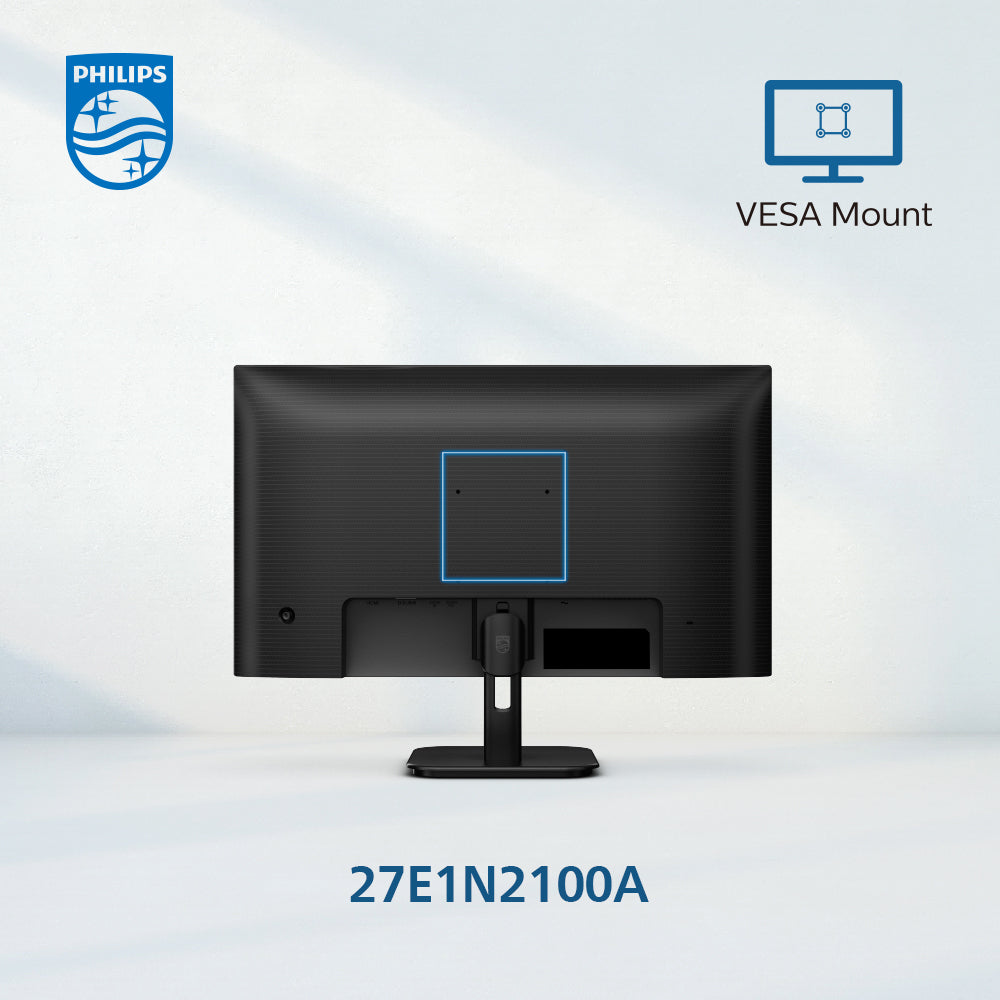 Philips 27" 27E1N2100E Flat FHD Monitor IPS panel 120Hz- DP, HDMI atomoffice