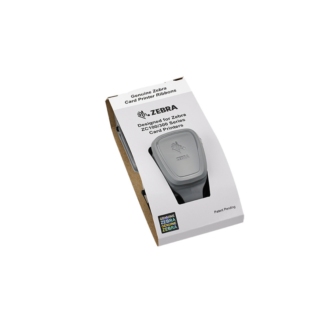 Zebra 800300-303EM Monochrome Black Ribbon | 1500 Images - for ZC100 & ZC300 atomoffice