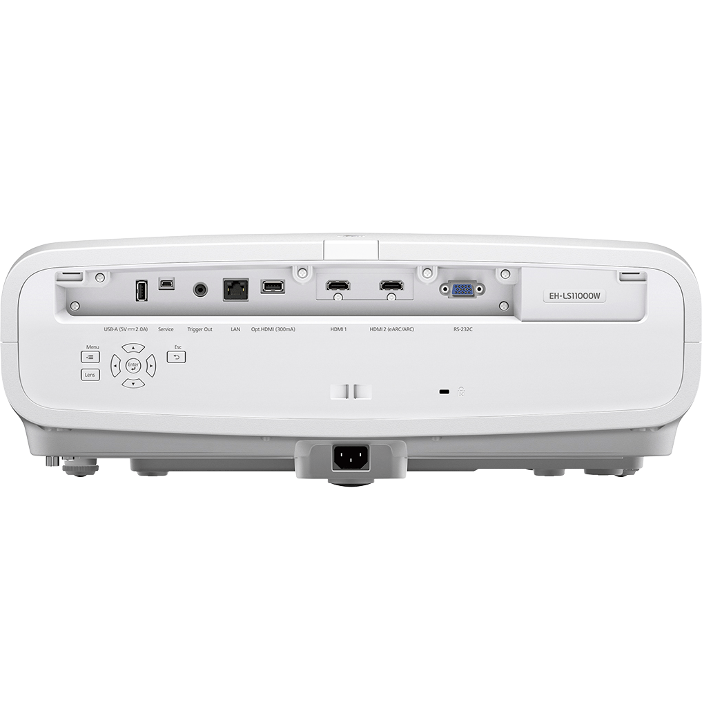Epson EH-LS11000W 4K 3LCD Laser Home Cinema Projector, 2,500 Lumens V11HA48040 atomoffice