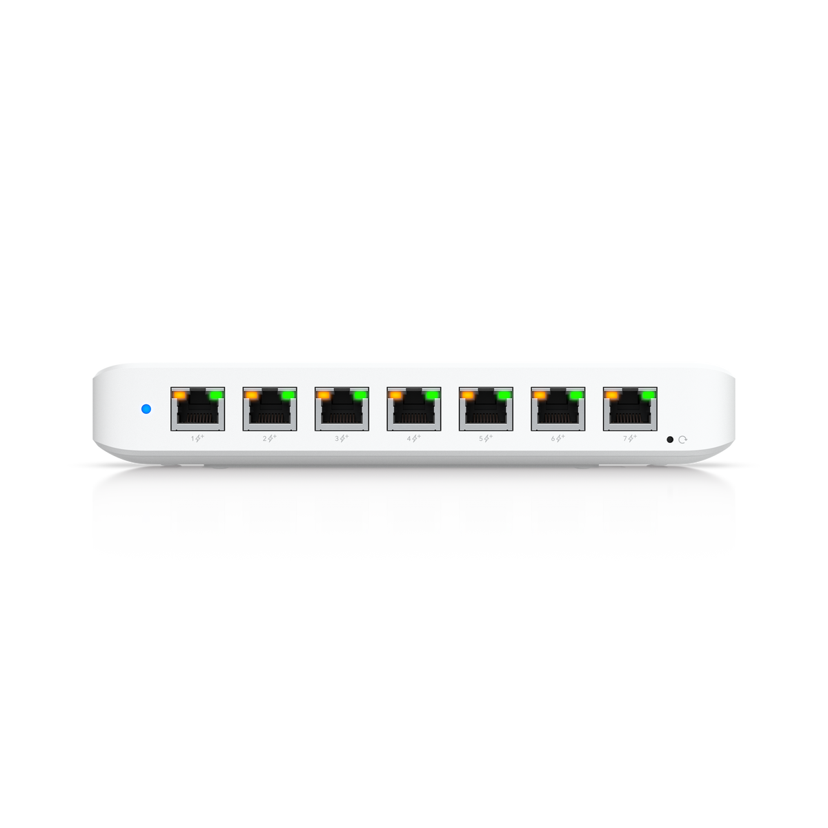 Ubiquiti UniFi Switch Ultra 60W, 8 Gigabit Ports, 7 PoE+, 52W PoE, 60W Adapter Included atomoffice