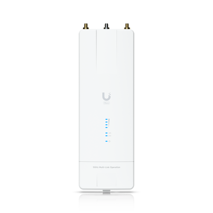 Ubiquiti Wave MLO5, Dual 5 GHz WiFi 7-Based PtP Radio with MLO, 5+ Gbps, 100 km Range, 10 GbE and SFP+ atomoffice