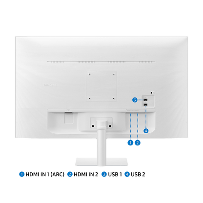 Samsung 27&quot; LS27CM501 Flat FHD Monitor VA panel 60Hz- HDMI, USB Hub