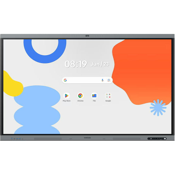 Samsung WAFX-P Series 4K Interactive E-Board, Built-in 48MP Camera, Android 15 EDLA, OPS Slot atomoffice