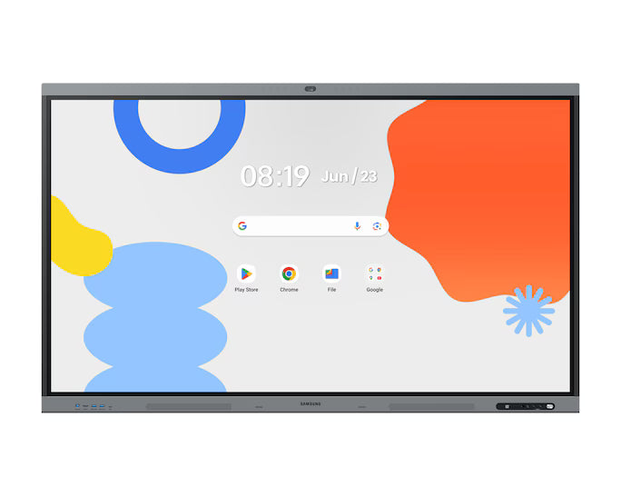 Samsung WAFX-P Series 4K Interactive E-Board, Built-in 48MP Camera, Android 15 EDLA, OPS Slot