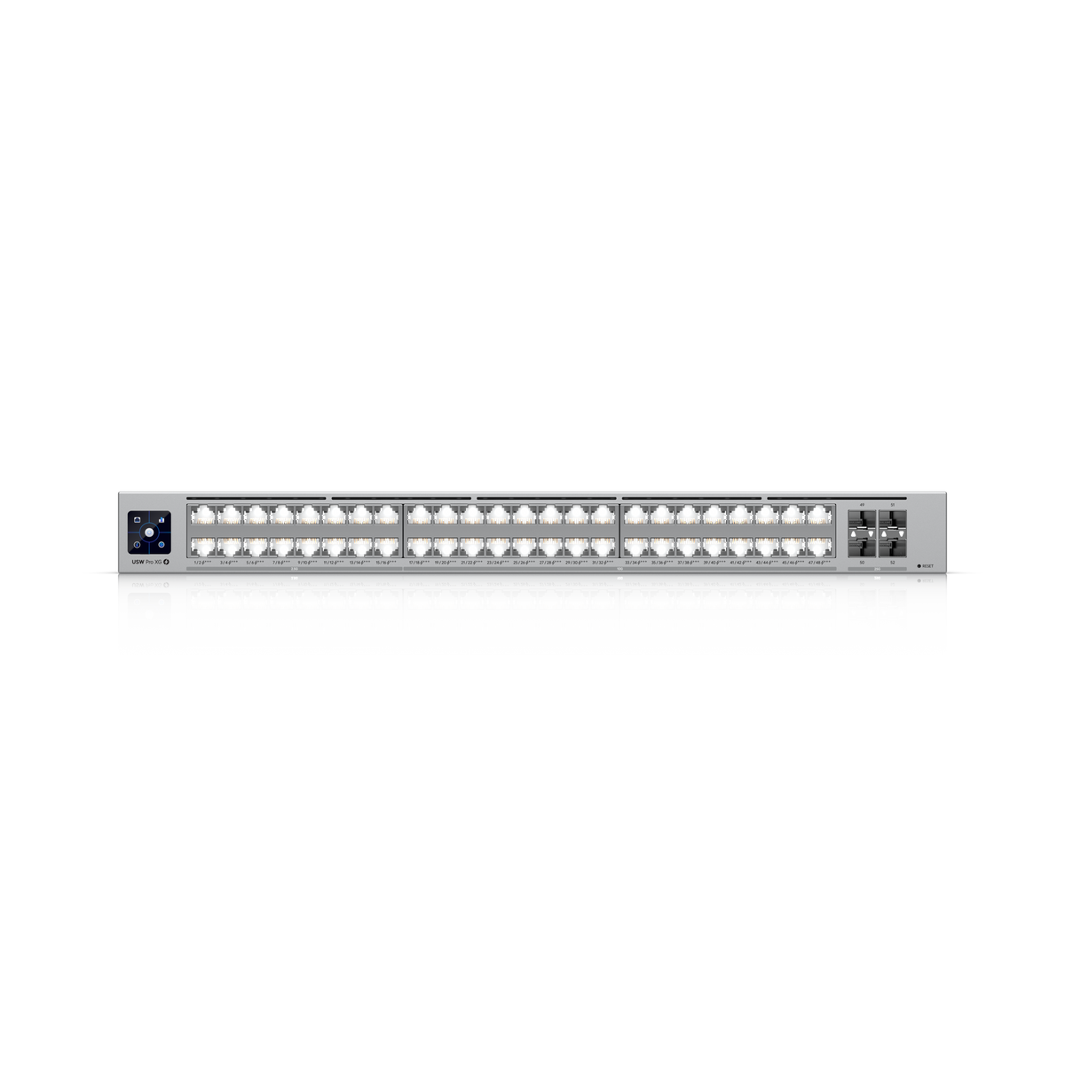 Ubiquiti UniFi Switch Pro XG 48 PoE, 48 PoE+++ Ports 32 x 10 GbE, 16 x 2.5 GbE , 1,080W PoE, 4 x 25G SFP28 atomoffice